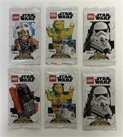 (6) x SEALED PACKS OF STAR WARS CARDS