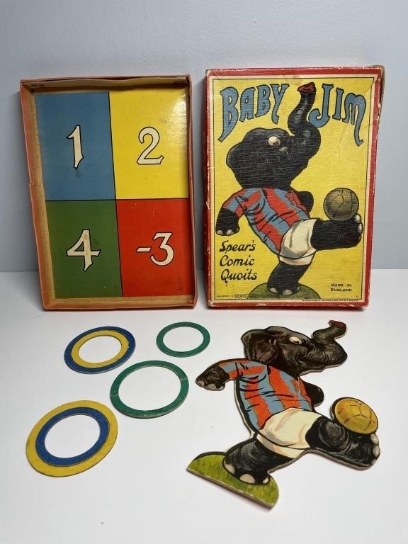 Baby Jim Spear’s Games, made in England