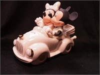 Lenox china figurine of Mickey and Minnie