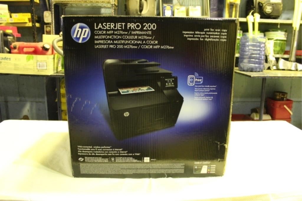 HP LaserJet Pro 200 Colour Laser Printer, new