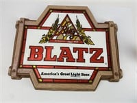 Vintage 1977 Blatz Milwaukee's Finest Beer Sign