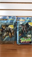Cygor and Shadowhawk Action figure Spawn Lot