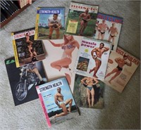 Vintage 1959 Wrestling Revue magazine and Qty
