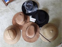 (4) Kakadu Traders Australian Leather mens hats