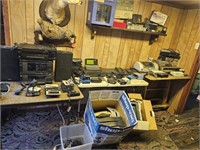 Electronic Lot- Sound System- Printers- Cameras-