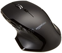 Basics Full-Size Ergonomic Wireless PC Mouse with