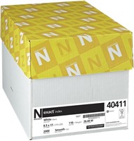8.5" x 11" Neenah Exact Index Cardstock