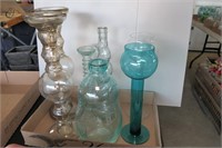 Flat of Tall Vases