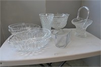 Glass Baskets & Bowls
