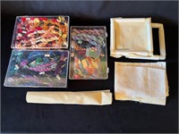 Cross Stitch and Embroidery Lot with Frames