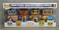 Marvel Gingerbread Funko 4-Pack