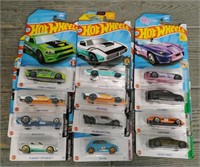 (12) Hot Wheels Diecast Cars - sealed