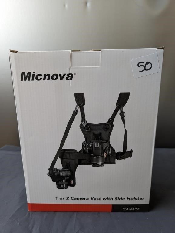 Micnova Camera Vest- NEW in BOX