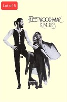 New LOT of 5 Fleetwood Mac - Rumours - Rock Poster