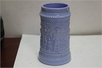 A Blue Glass Stein