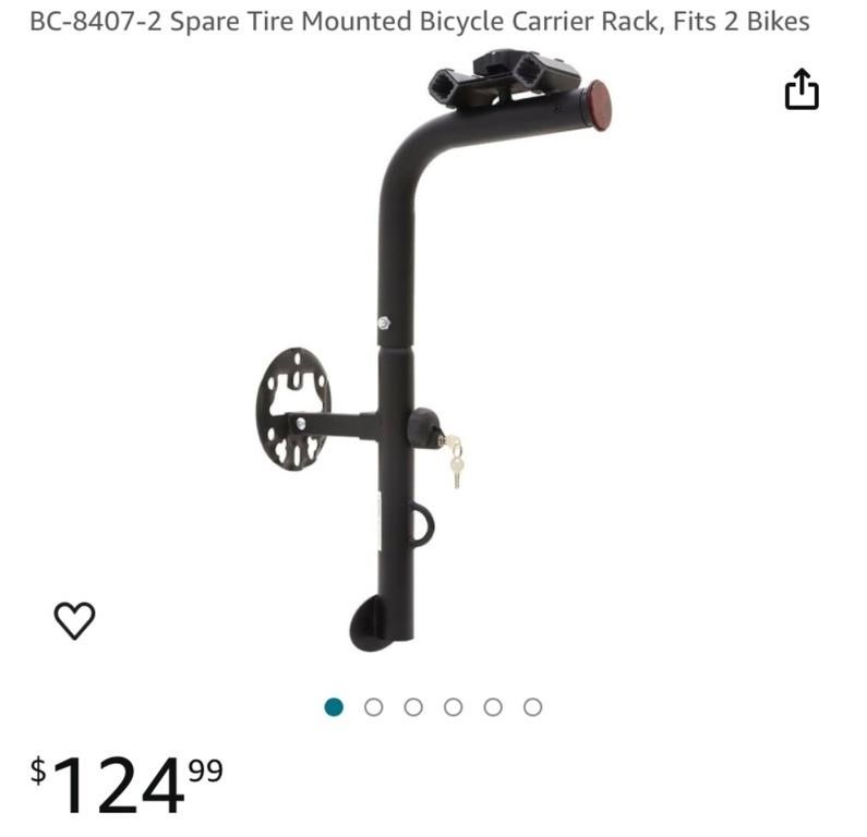 CAR MOUNT BIKE RACK (OPEN BOX, NEW)