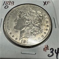 1898-O Morgan Dollar - XF