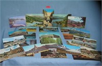 Collection of vintage postcards