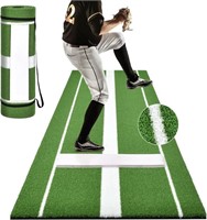 Softball Pitching Mat, 10 x 3 FT Baseball