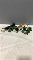 Miscellaneous lot of 5 trucks and tractors with