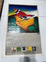 Vintage 1980 OLYMPIC POSTER