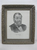 Antique Ulysses S. Grant Litho See Info