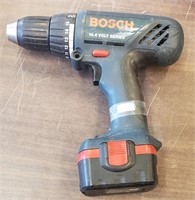 Bosch 14.4 Volt Drill and Battery, No Charger,