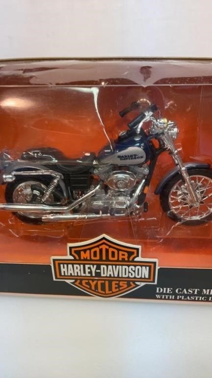 Harley Davidson diecast metal replica