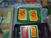 vtg. American  Iron & Machine Works playing cards