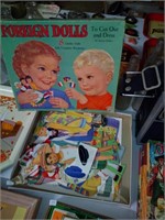 1957 Platt & Munk forgeign paper doll set