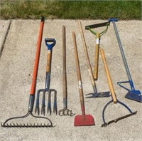 Group of Yard Tools