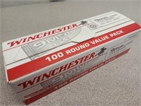 100 rds Winchester 9mm ammo ammunition