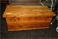 Small Wooden Blanket Chest