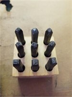 *1/8" Steel Stamp Figures