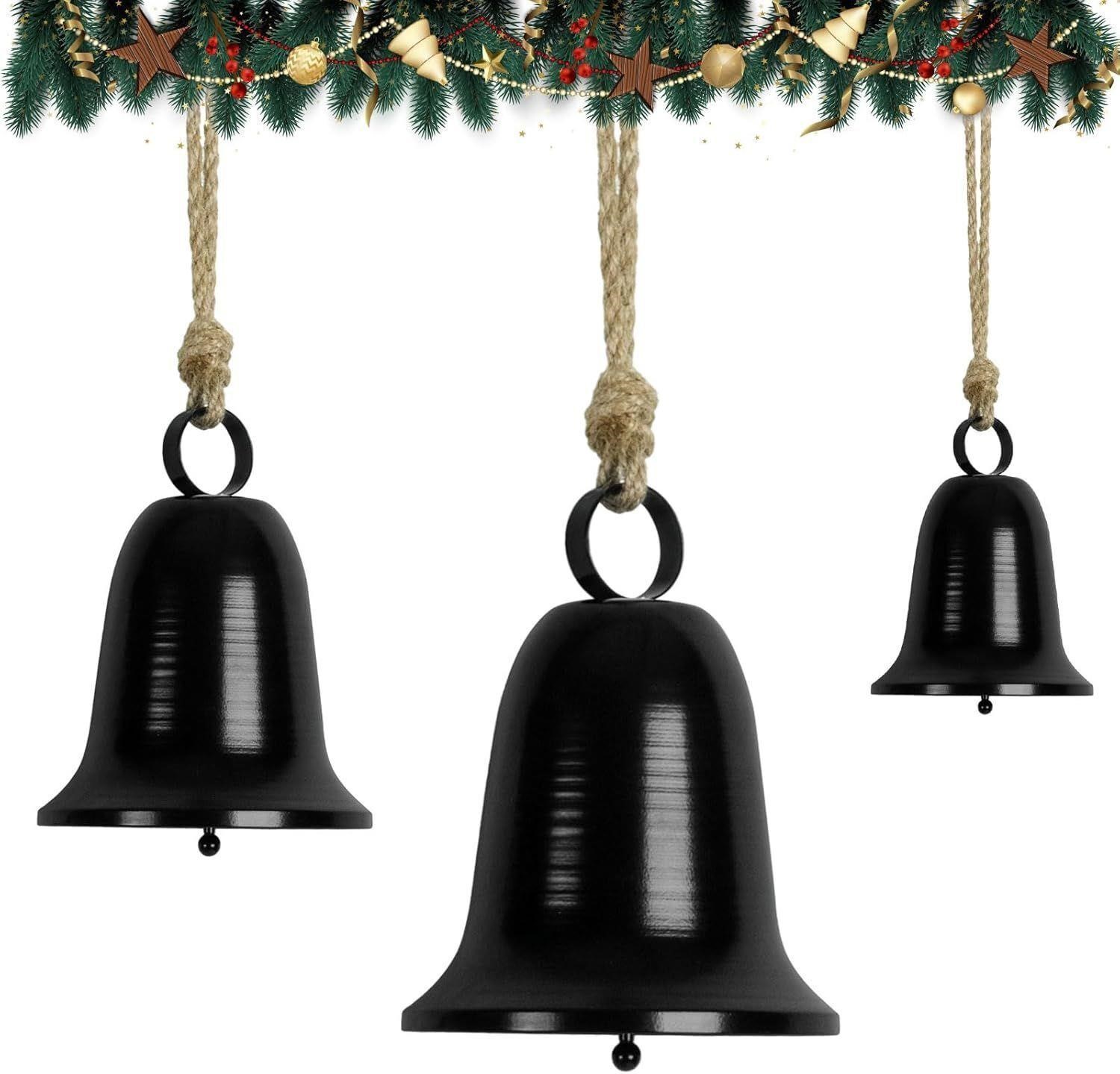 Christmas Decorations Indoor Black Cow Bell