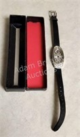 Quartz CZ women's watch, new, made in Japan