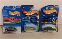 Three Sealed Hot Wheels