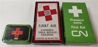 Vintage Canadian National Railway First Aid Kits