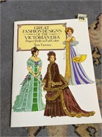 Fashion Designs Victorian Era Paper Dolls