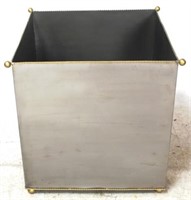 Jonathan Charles square metal planter