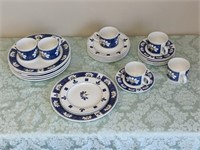 ONEIDA "SPRING DAISY" SETTING FOR 6 CHINA 24 PIECE