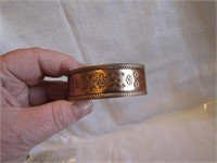 Vintage Native American Copper Cuff Bracelet
