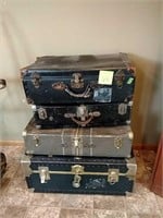 Trunks and suitcases