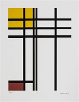 Piet Mondrian 'Opposition of Lines?'