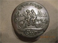 Cyclists Cur Cup w/ Bicycle on Front