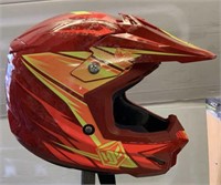 HJC Motocross 2XL Helmet (Red)