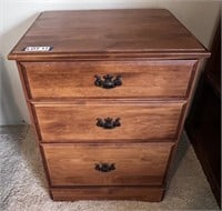3-Drawer Wooden Dresser