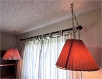 (2) Hanging Lamps