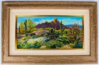 Art Sherry Blanchard Stuart West Desert Painting