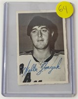 1970-71 Deckle Edge Walter Tkaczuk Card